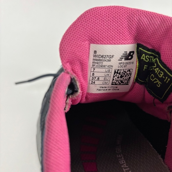 New Balance Work Shoes/Low Boots, Gray Pink, 627 Industrial Steel Toe, Sneaker - Picture 11 of 11